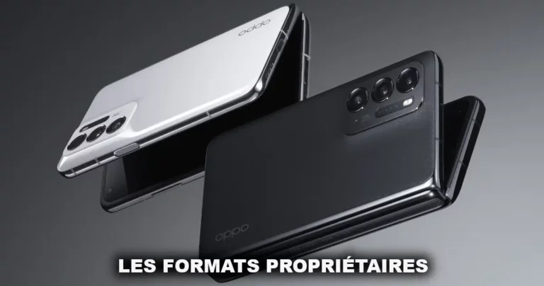Les formats propriétaires - image Oppo