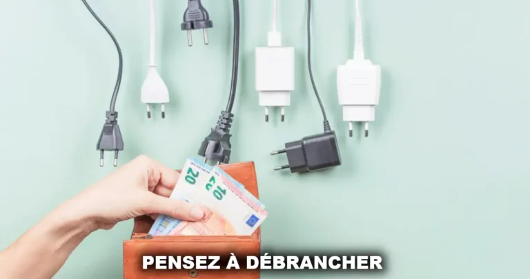 Pensez à débrancher